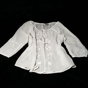 Sheer bikini cover up